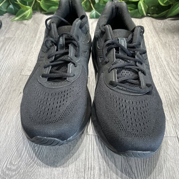 Asics Gel Contend 9 Men\'s Size 13 Extra Wide Triple Black 1011B882 Sneakers